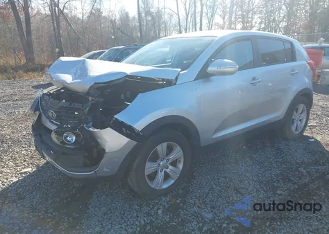 2012 Kia Sportage Lx from USA, damaged, VIN KNDPBCA28C7333049